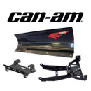 Can-Am Defender Full Snow Plow Kit - Eagle Snow Plow 72″ UTV Steel Front-Mount Complete Plow System for 1000 Can-Am (Defender HD/XT/MR/6×6/MAX) (2020-2024)
