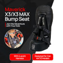 Can-Am Maverick X3 Kids Middle Bump Seat (2017-2025)
