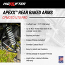 CFMOTO U10 Pro Rear Raked Upper & Lower Control Arms