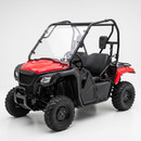 2015-2026 Honda Pioneer 500 & 520 Hard Coat Windshield with Fast Straps