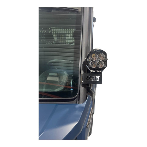 Can-Am Defender HD10 and HD11 A Pillar Light Mount - AJK Offroad