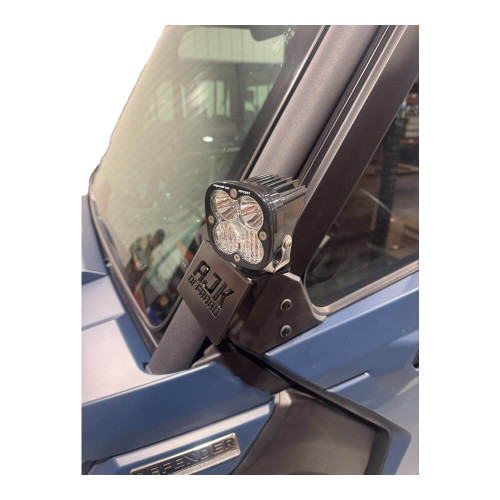 Can-Am Defender HD10 and HD11 A Pillar Light Mount - AJK Offroad