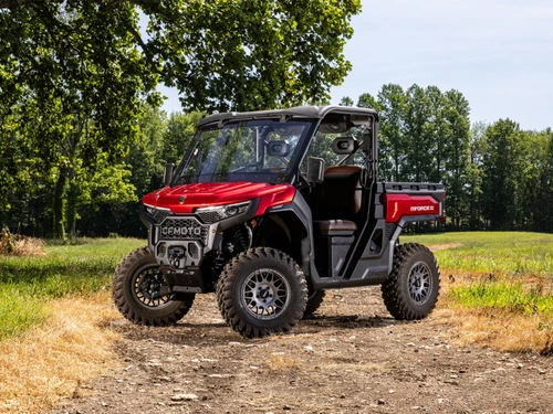CFMOTO UFORCE U10 Pro MaxDrive Power Flip Windshield