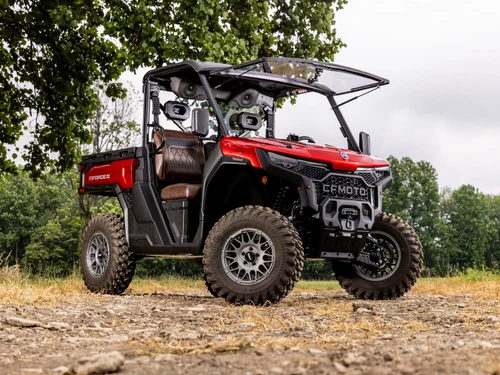 CFMOTO UFORCE U10 Pro Scratch-Resistant Flip Windshield