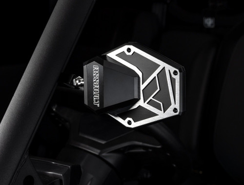 Fits all factory-equipped Defender cab models Assault Industries B2C Convex Side Mirrors