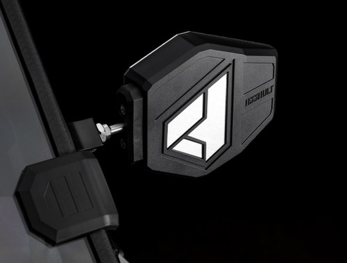 Fits all factory-equipped Defender cab models Assault Industries Aviator UTV Side Mirrors