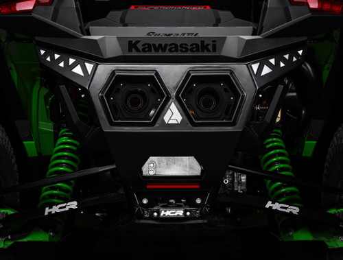 Kawasaki Teryx H2 Aluminum Plate Rear Bumper - Assault Industries