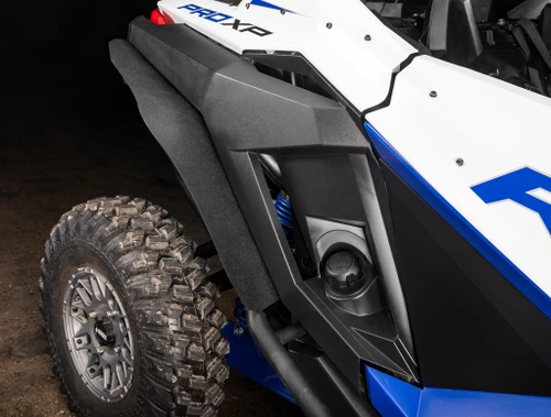 Low-Profile Fender Flares for Polaris RZR Turbo R - Assault Industries