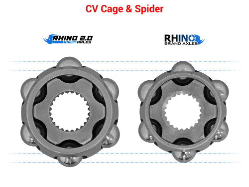 Can-Am Defender HD10 Long-Travel Kit Axle—Rhino 2.0