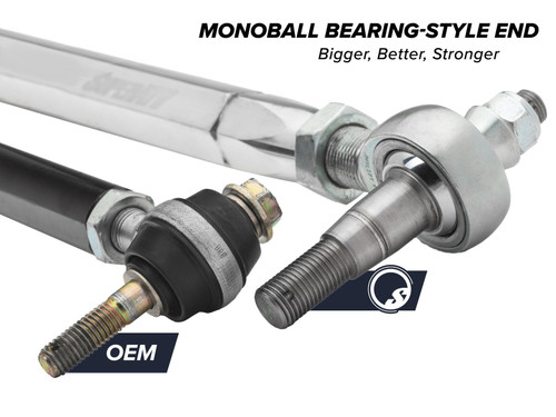 Can-Am Defender HD10 RackBoss 2.0 Steel Bar Tie Rod Kit