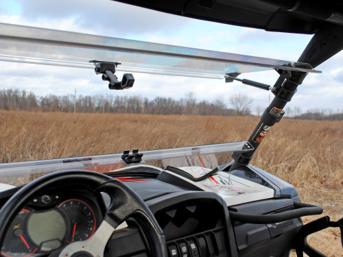 Can-Am Maverick Flip Windshield