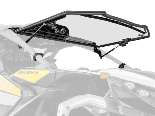 Can-Am Maverick R Scratch-Resistant Flip Windshield