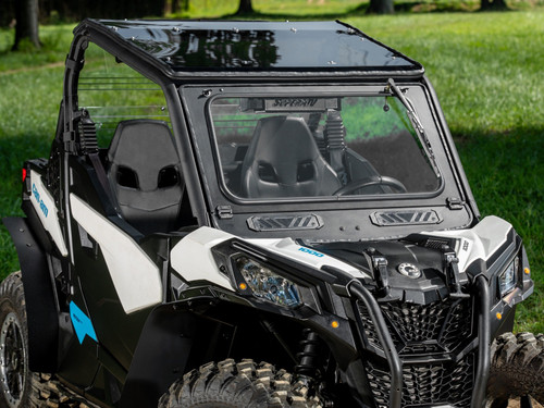 Can-Am Maverick Sport Flip Down Glass Windshield