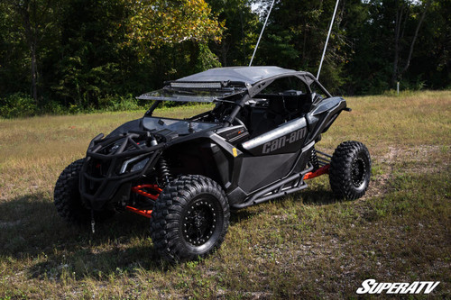 Can-Am Maverick X3 Nerf Bars, 1.75" DOM Steel with End Caps