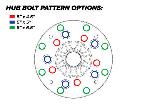 GDP Portal Universal Truck/Jeep Hubs