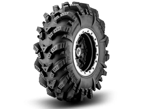 Intimidator Tires 34x10.5x15 on 15" Healy Lock Series Wheels 4/156 Pattern