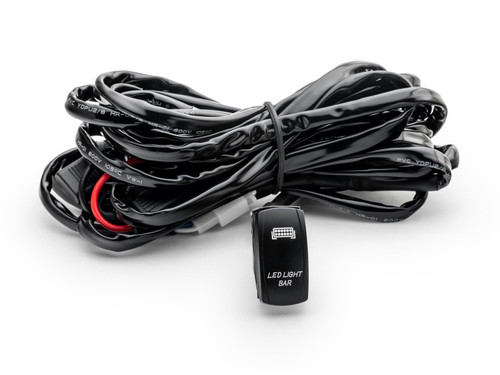 LED Light Wiring Harness with Rocker Switch