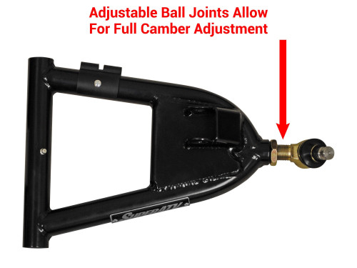 Polaris RZR 800 High Clearance 1.5" Forward Offset A-Arms