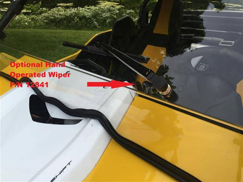Yamaha YXZ Hard Coated Full Windshield - 2016-2018