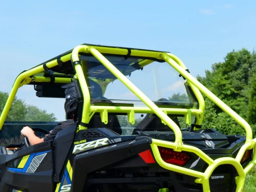 Polaris RZR S 1000 Rear Windshield - Polaris RZR 900 Scratch Resistant Rear Windshield