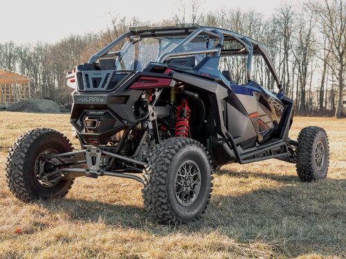 Polaris RZR Turbo R 4 Rock Slider Nerf Bars - Polaris RZR Pro R 4 Heavy-Duty Nerf Bars