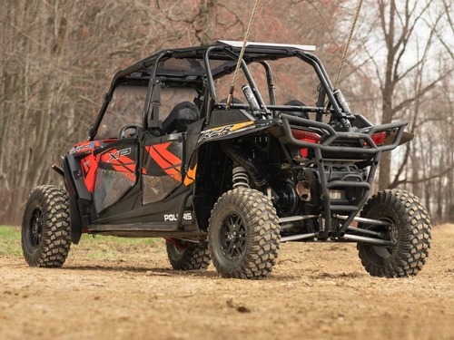 Polaris RZR XP 1000 & XP 4 1000 Rear Bumper, 1.75" Steel, Hitch Compatible