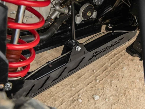 Polaris RZR XP 1000 & XP 4 1000 Trailing Arm Guards, Aluminum with 1/2" UHMW