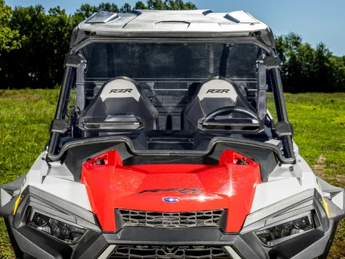 Polaris RZR XP 1000 & XP 4 1000 Vented Full Windshield, 1/4" Polycarbonate, 3-Position Vents
