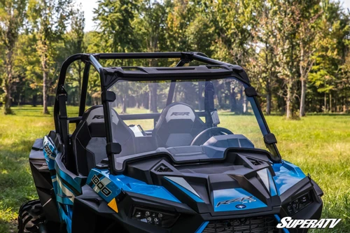 Polaris RZR XP Turbo & XP 4 Turbo Full Windshield, 1/4" Polycarbonate, Preinstalled Seal, Hard Coat Options