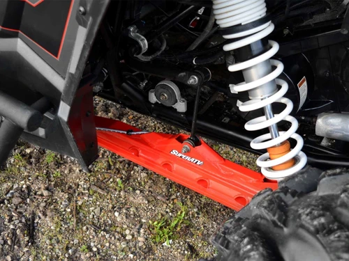 Polaris RZR XP Turbo & XP 4 Turbo Rear Trailing Arms, 1" Rear Offset, Boxed Steel, Clears 40" Tires
