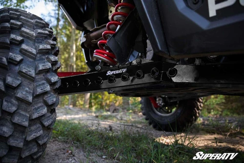 Polaris RZR XP Turbo S & XP 4 Turbo S High Clearance Rear Trailing Arms, Boxed 1/8" Steel, +3" Clearance, Clears 40" Tires