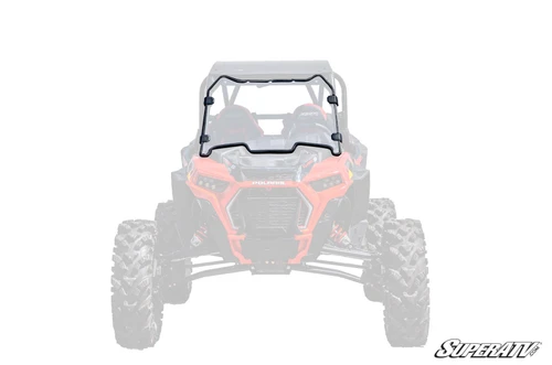 Polaris RZR XP Turbo S & XP 4 Turbo S Full Windshield, Scratch-Resistant 1/4" Polycarbonate, XR Optic Hard Coat, Preinstalled Seal, Made in USA