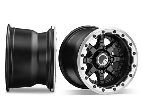 Sticky XT Warrior Tires 35x10x15 on 15x10 Healy Lock Series Beadlock Wheels 4/137 Pattern