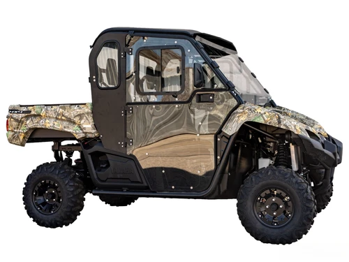 Yamaha Viking Convertible Cab Enclosure Doors - Yamaha Viking Full Cab Enclosure Doors - Standard Light Tint