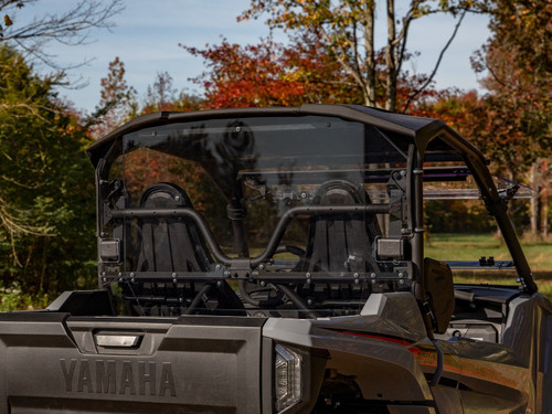 Yamaha Wolverine X2 1000 Rear Windshield - Yamaha Wolverine RMAX2 1000 Scratch-Resistant Rear Windshield