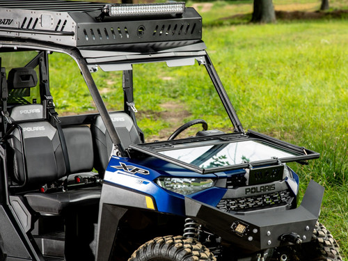 Bobcat UV34 Flip Down Glass Windshield