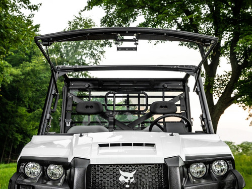 Bobcat UV34 Scratch-Resistant Flip Windshield