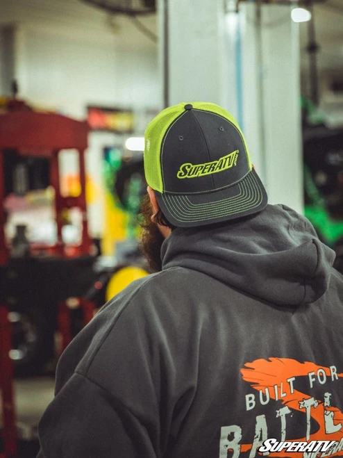 Green and Gray Trucker Hat