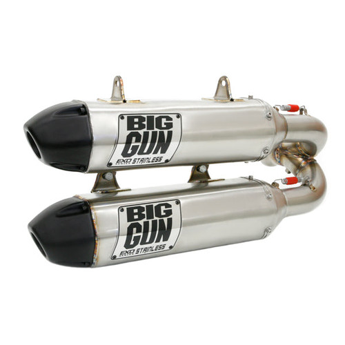 EXO Stainless Dual Slip On Exhaust System - Polaris RZR XP 1000 / RZR 4 XP 1000 (2014)