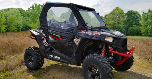 2015-2020 Polaris RZR 900 / 1000 S (2 seat) Framed Upper Door Kit - Side Windows for cab enclosure