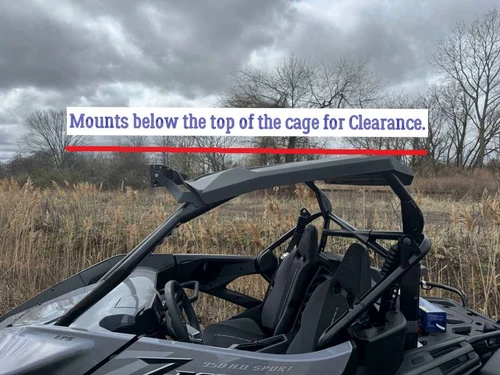 CF MOTO Z-Force 950, 40” LED Light Bar Brackets