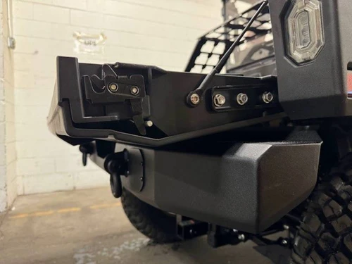 2023-2026 CF MOTO UFORCE 1000 Heavy Duty Rear Bumper - D-Ring Shackle Mounts & Optional Reverse Lights