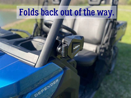 Can-Am Defender Premium Smack Back Mirror Set