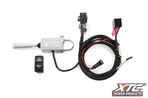 Kawasaki Ridge Self-Canceling Turn Signal System with Billet Steering Column Mounted Lever