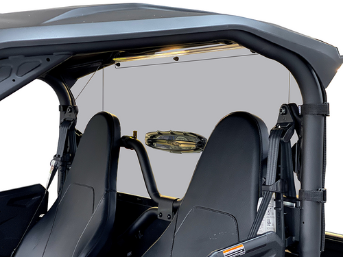 2021+ Wolverine/RMAX 2-Seat Tinted Rear Windshield / Cab Back