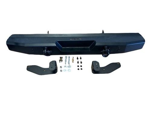 Kawasaki Ridge Rear Bumper with Tow Point D-Ring mounts and LED Lights