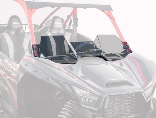 Assault Industries Formed Half Windshield (Fits: Kawasaki Teryx KRX 1000)