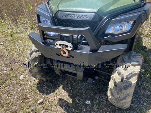 Honda Pioneer Front Brush Guard with Winch Mount