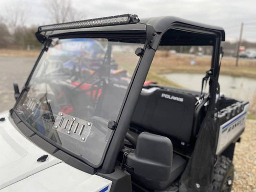Mid-Size Polaris Ranger 40" LED Light Bar Bracket Set Mid-Size Polaris Ranger 40" LED Light Bar Bracket Set