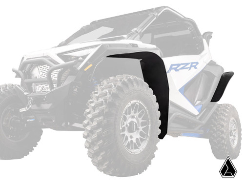Assault Industries Low-Profile Fender Flares (Fits Polaris RZR PRO XP, Turbo R, Pro R)